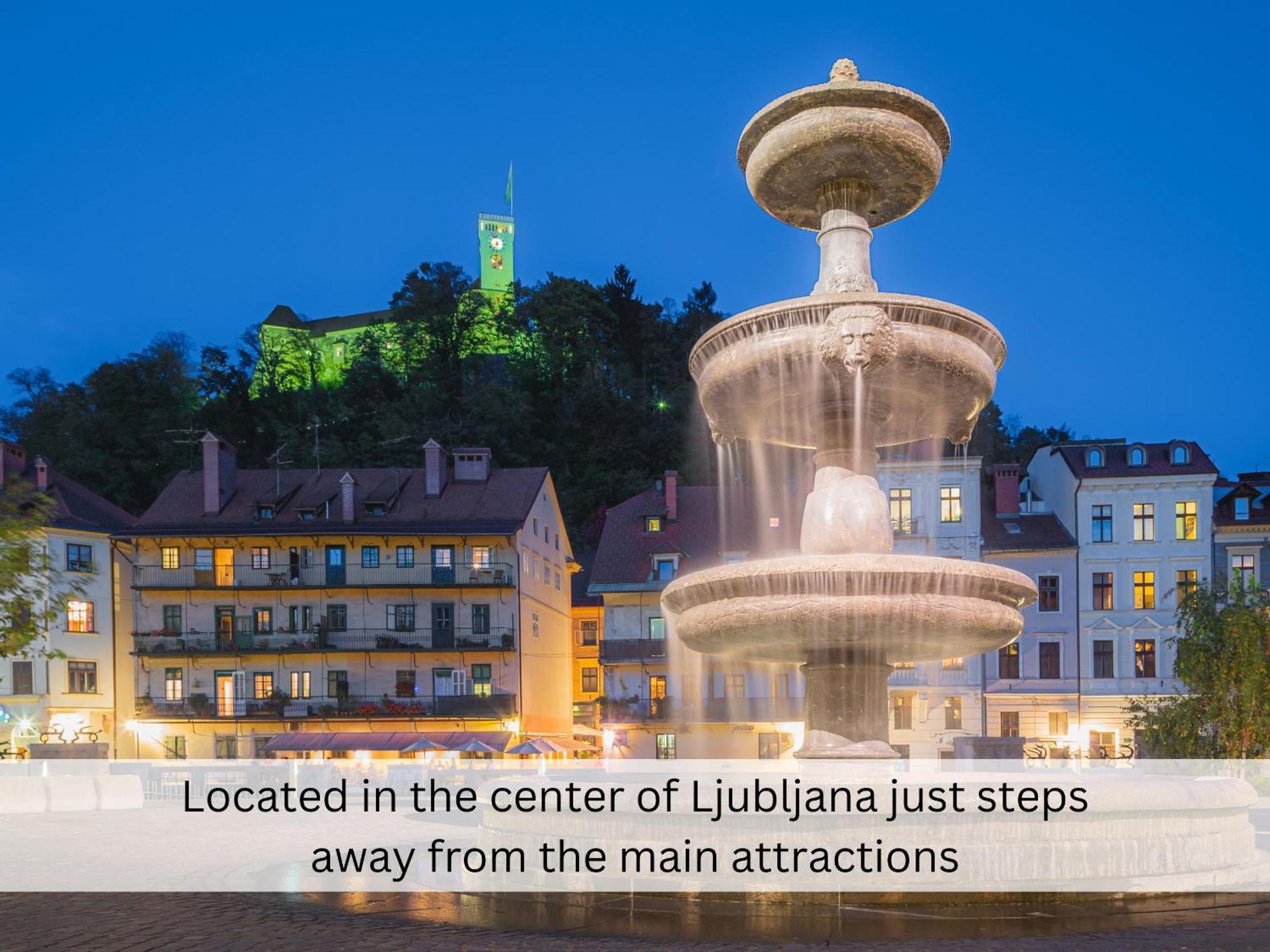 Riverside Apartment Ljubljana Dış mekan fotoğraf