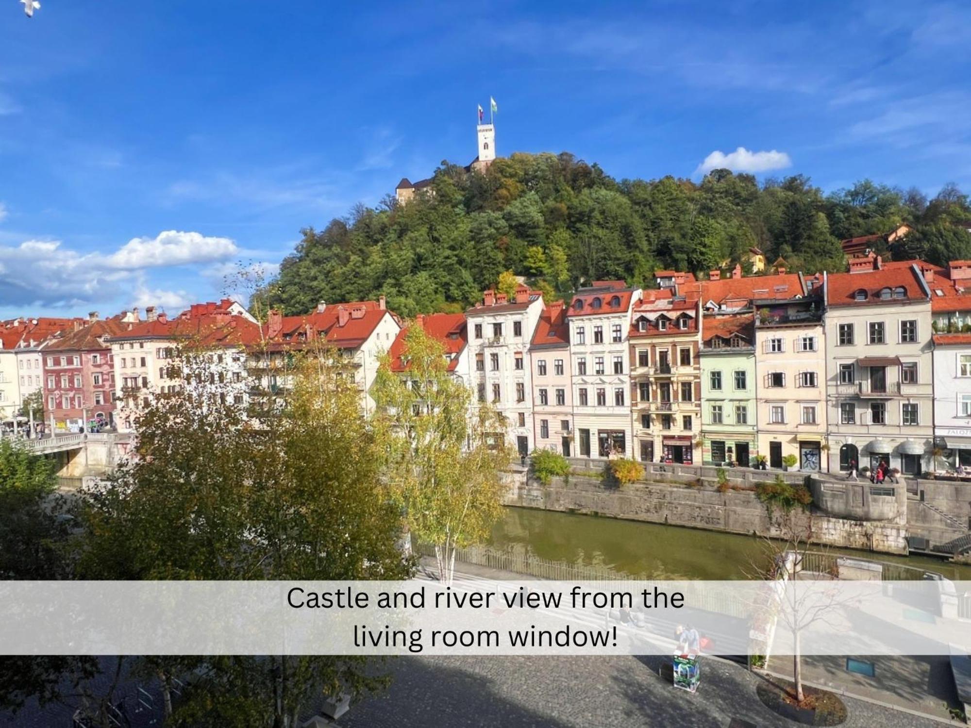 Riverside Apartment Ljubljana Dış mekan fotoğraf
